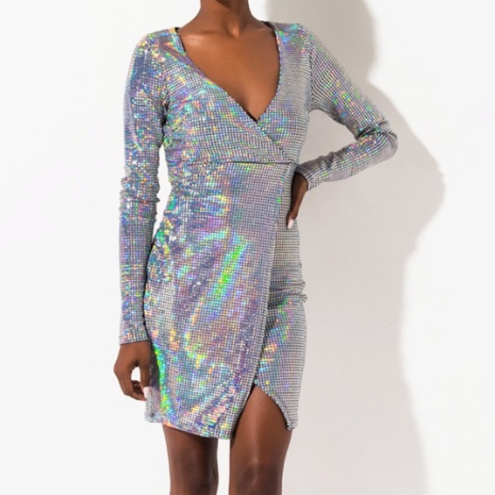 NWT Akira Holographic Dress